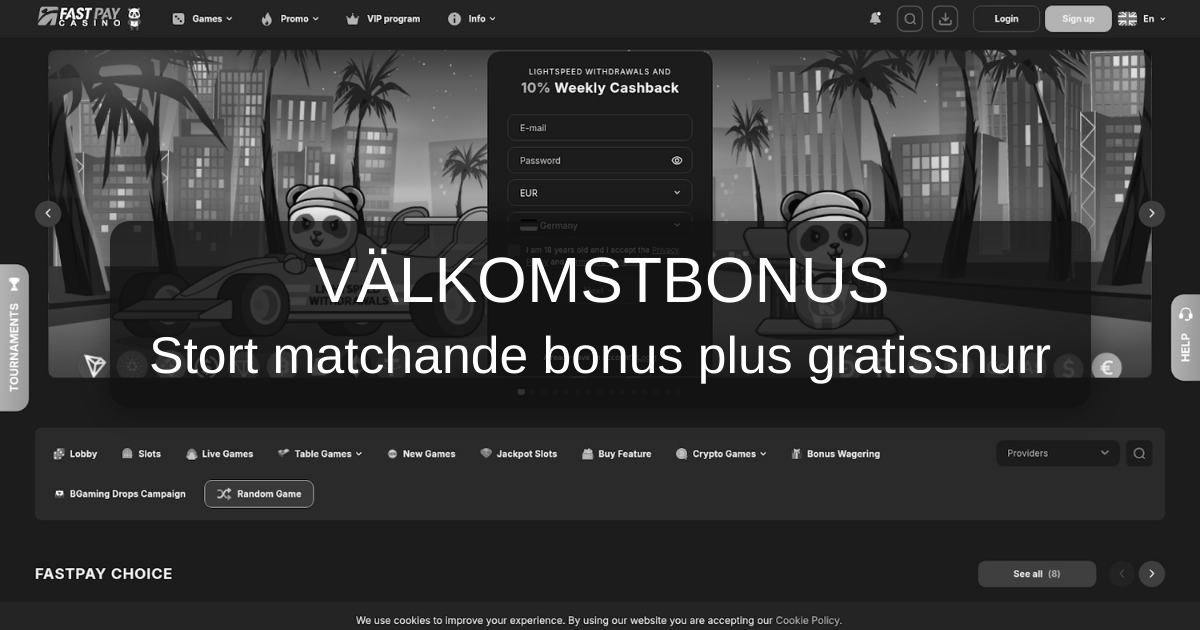 Fastpay Casino Sverige